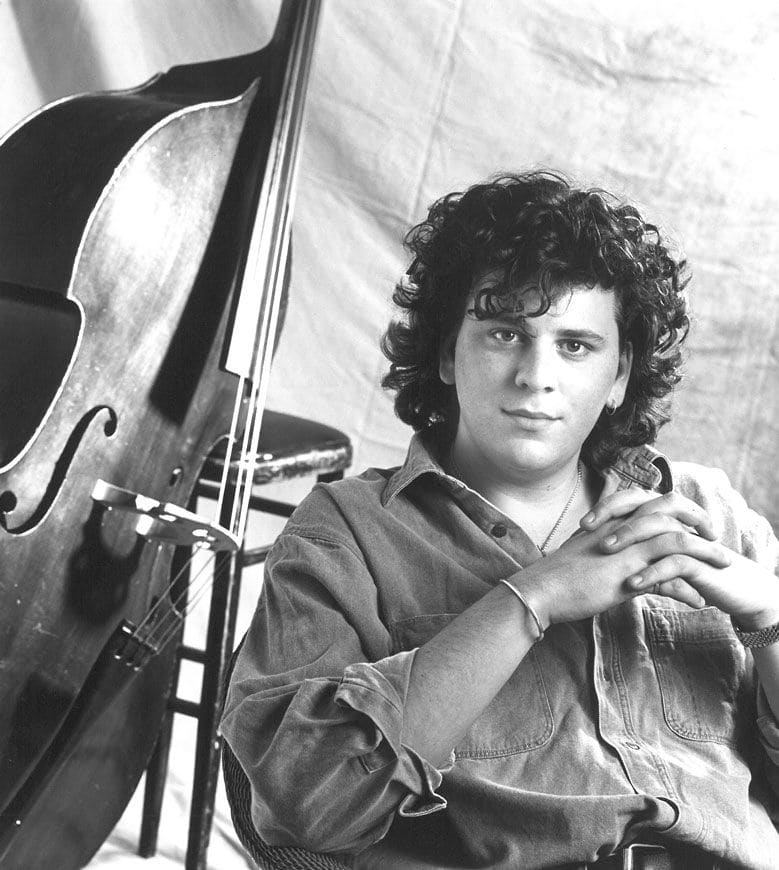 Dominic Seldis with double bass