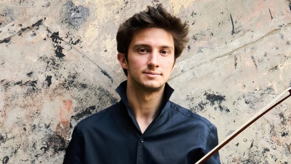 Matteo Cimatti performs at the Philharmonie Berlin