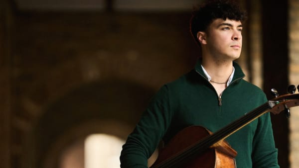Petar Pejčić performs at the Concertgebouw in Amsterdam