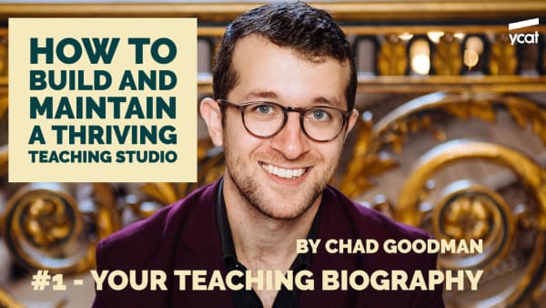 Video: Creating your teaching biography