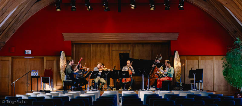 YCAT artists at Schloss Elmau