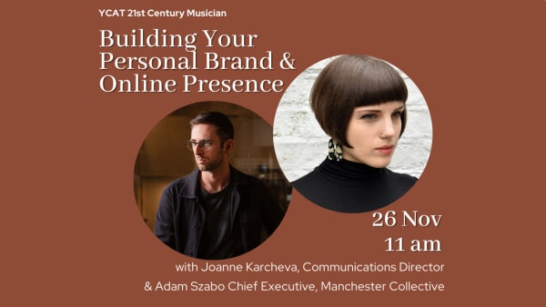 Building your Personal Brand and Online Presence with Manchester Collective