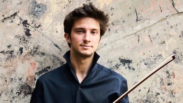 Matteo Cimatti performs at the Philharmonie Berlin